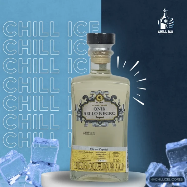 Botella aguardiente Onix edición especial
