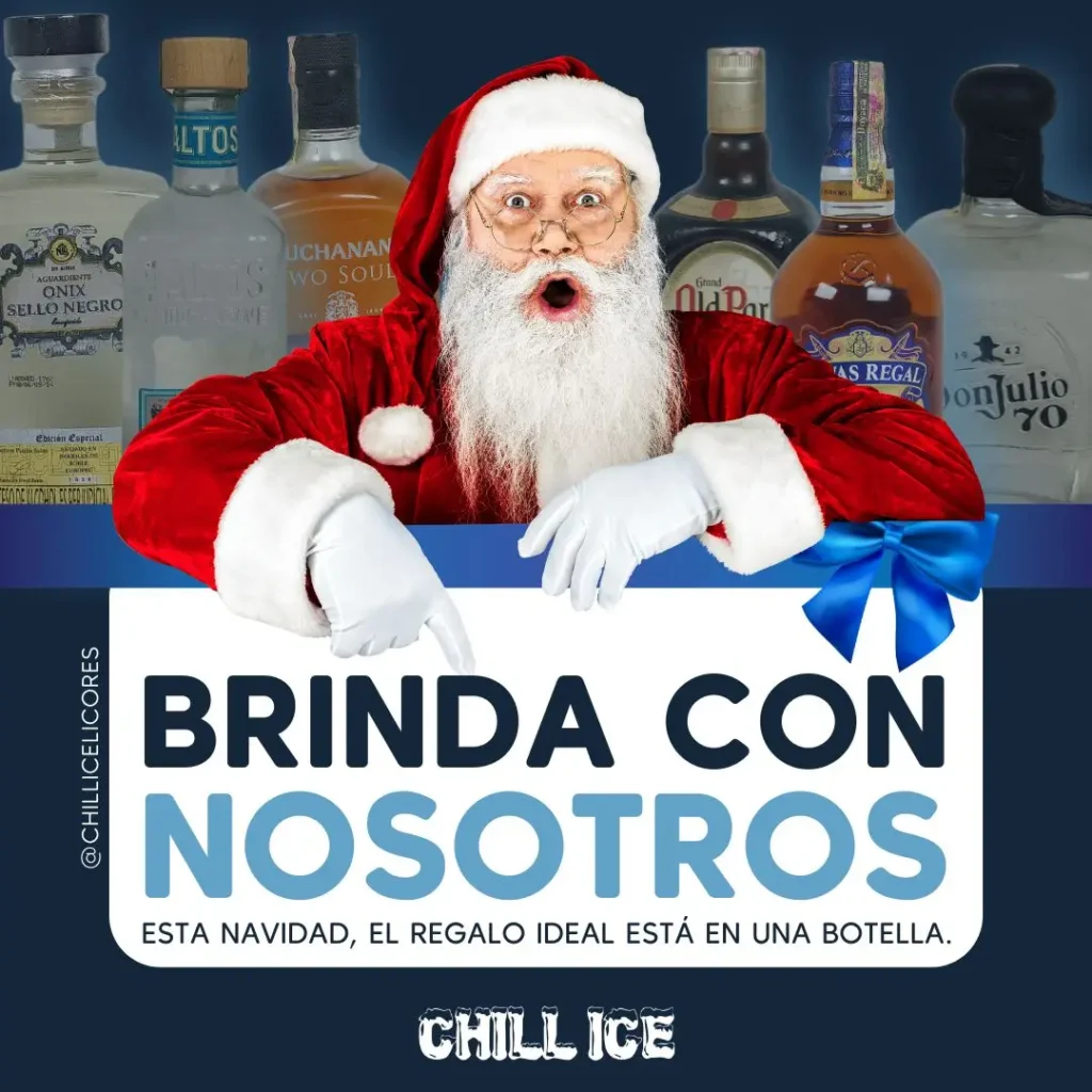 Foto de publicidad Chill Ice para navidad